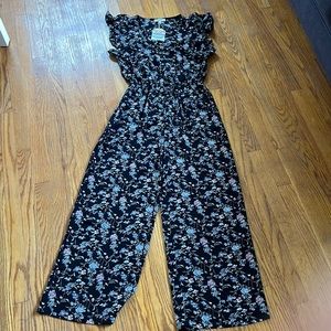NWT Floral jumpsuit